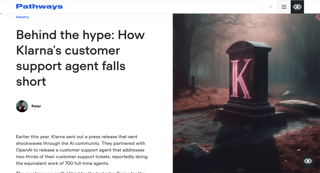 Klarna article